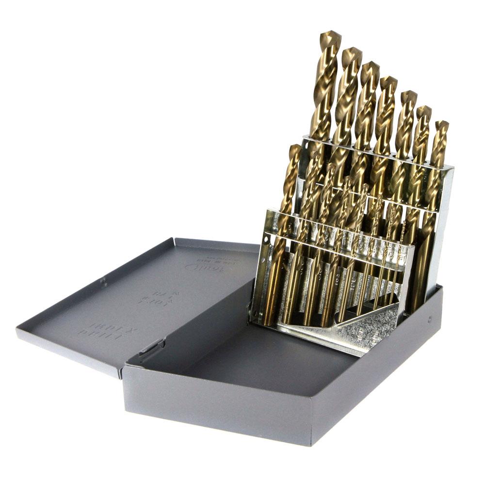 500E15 | 15PC IMPORT COLBALT DRILL SET 1/16-1/2 BY 32NDS image 1