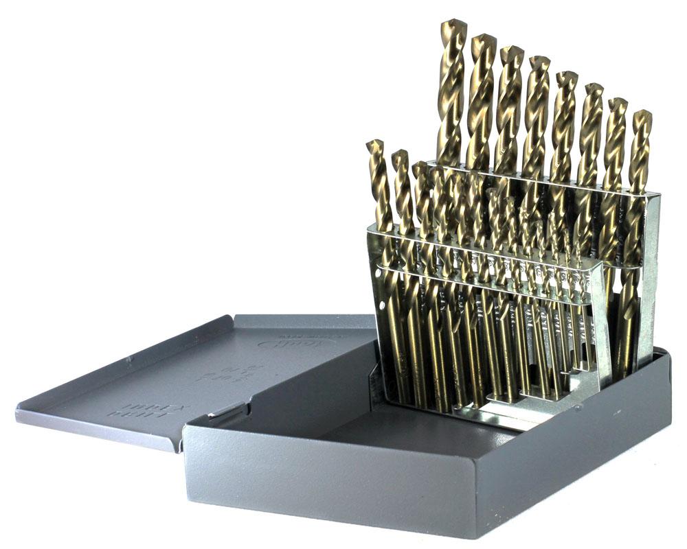500E21 | 21PC IMPORT COBALT DRILL BIT SET 1/16-3/8 BY 64THS image 1