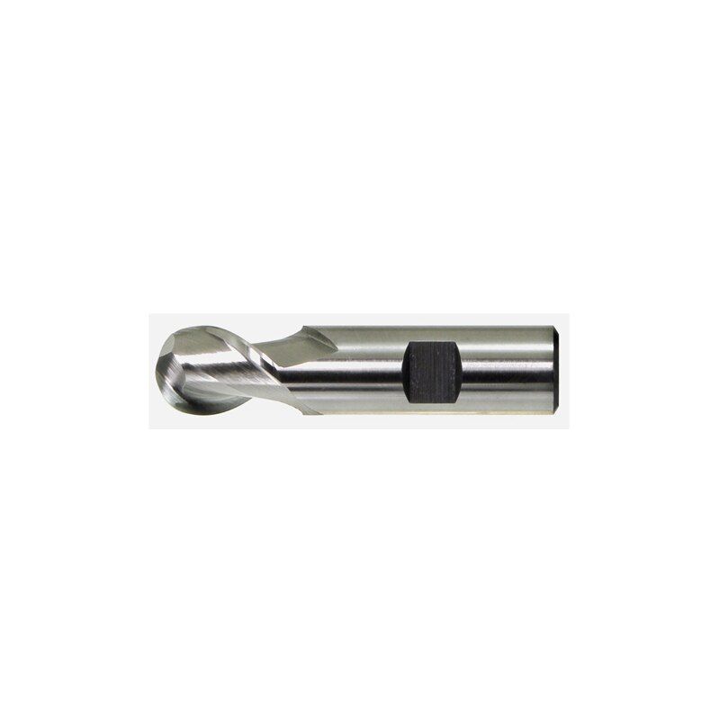 640A232G | 1-1/2 in. High Speed Steel 2-flute Ball Nose End Mill, 5 in. image 1