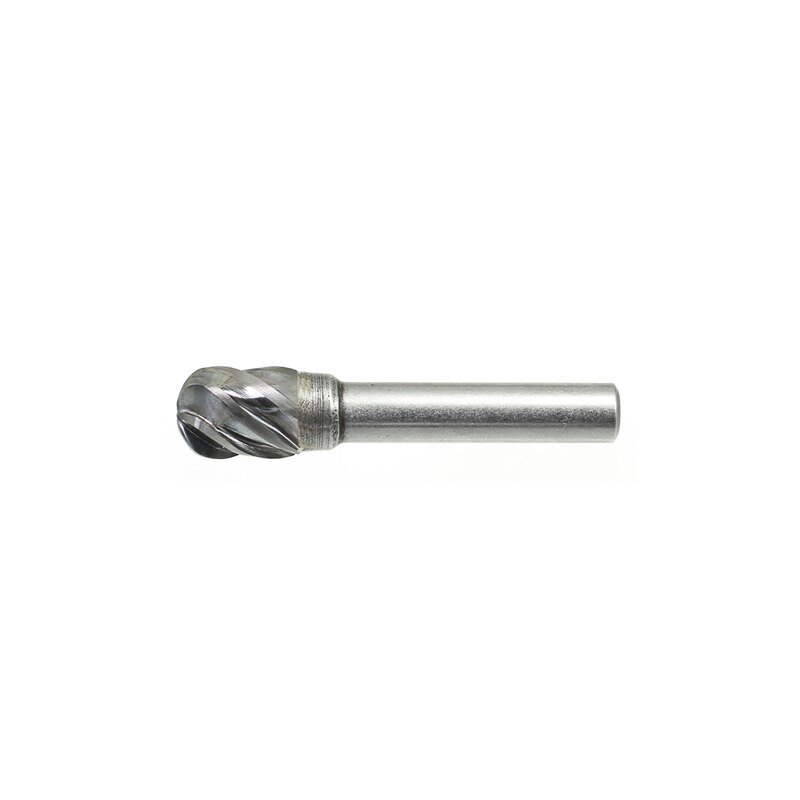 7CAL124 | SC-3NF, Aluminum Cut Carbide Burs, Cylindrical Ball Nose image 1