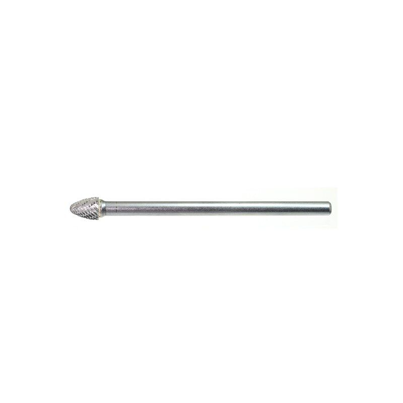 7FX124DC | SF-3L6, Extra Long Carbide Burs, Round Tree Shape, Double Cut image 1