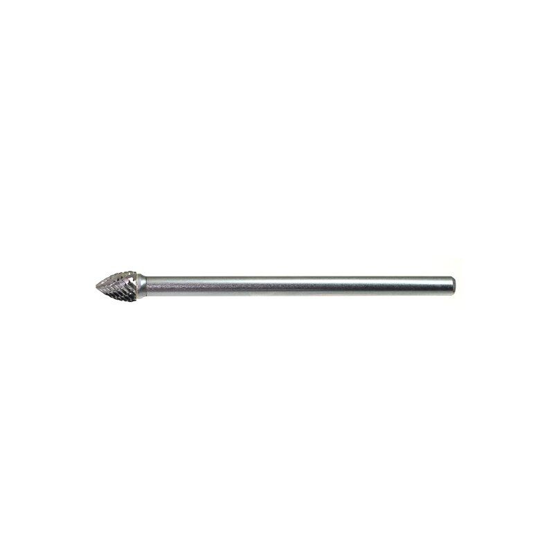 7GX132SC | SG-5L6, Extra Long Carbide Burs, Pointed Tree Shape, Single Cut image 1