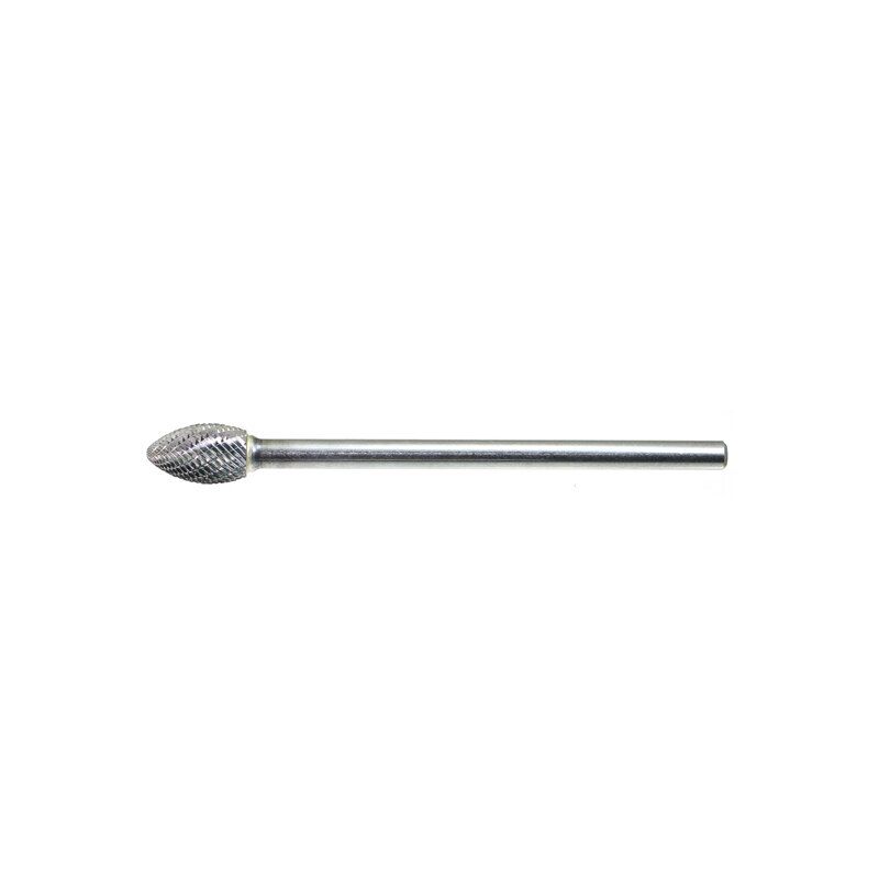 7HX120SC | SH-2L6, Extra Long Carbide Burs, Flame Shape, Single Cut image 1