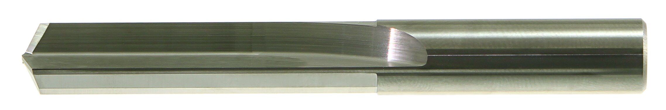 710A116 | 1/4 in. Solid Carbide Straight Flute Drill Bit, 140 deg. Split Point image 1
