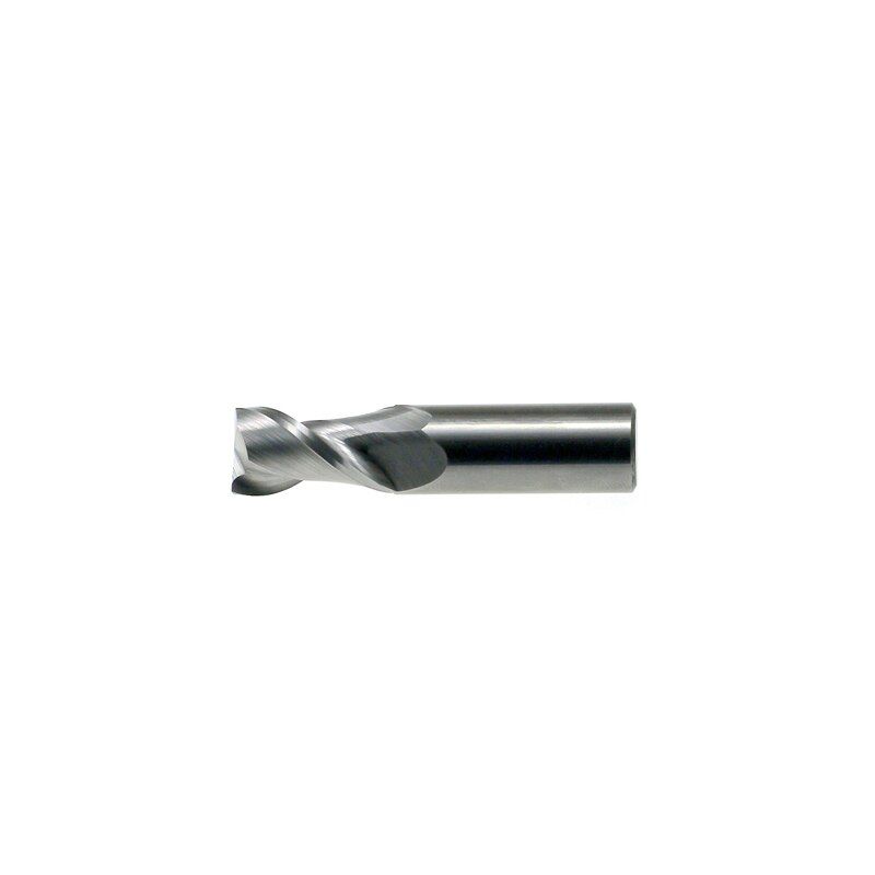72A144C | 11/16 in. Solid Carbide 2-flute Finishing End Mill, 4 in. image 1