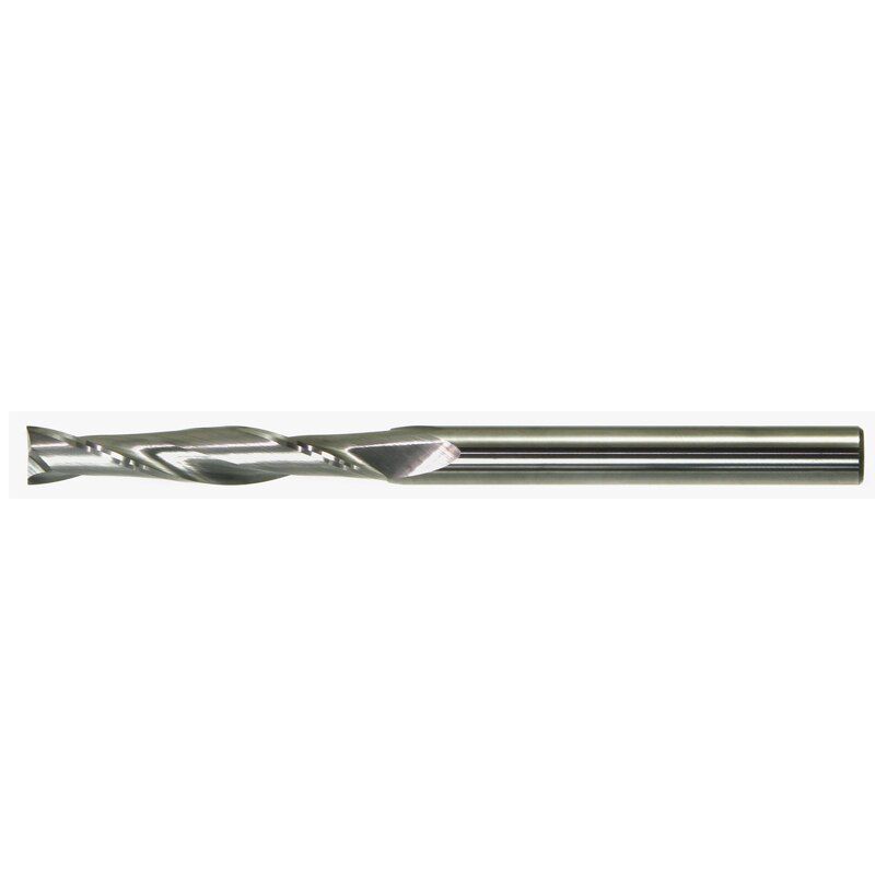 725A132C | 1/2 in. Solid Carbide 2-flute Extra-Long Finishing End Mill, 6 in. image 1