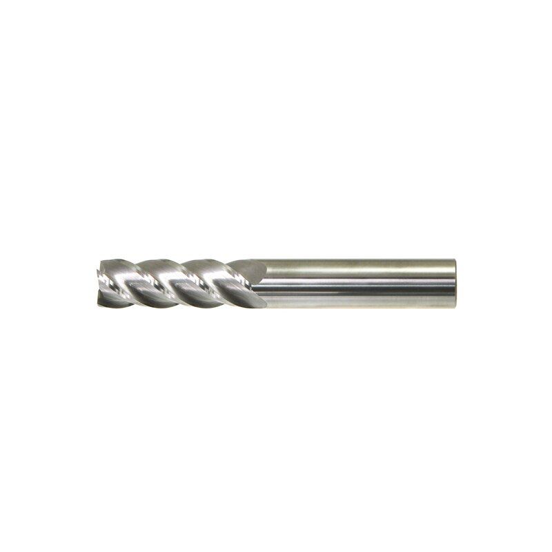 735A132C | 1/2 in. Solid Carbide 4-flute Extra-Long Finishing End Mill, 6 in. image 1