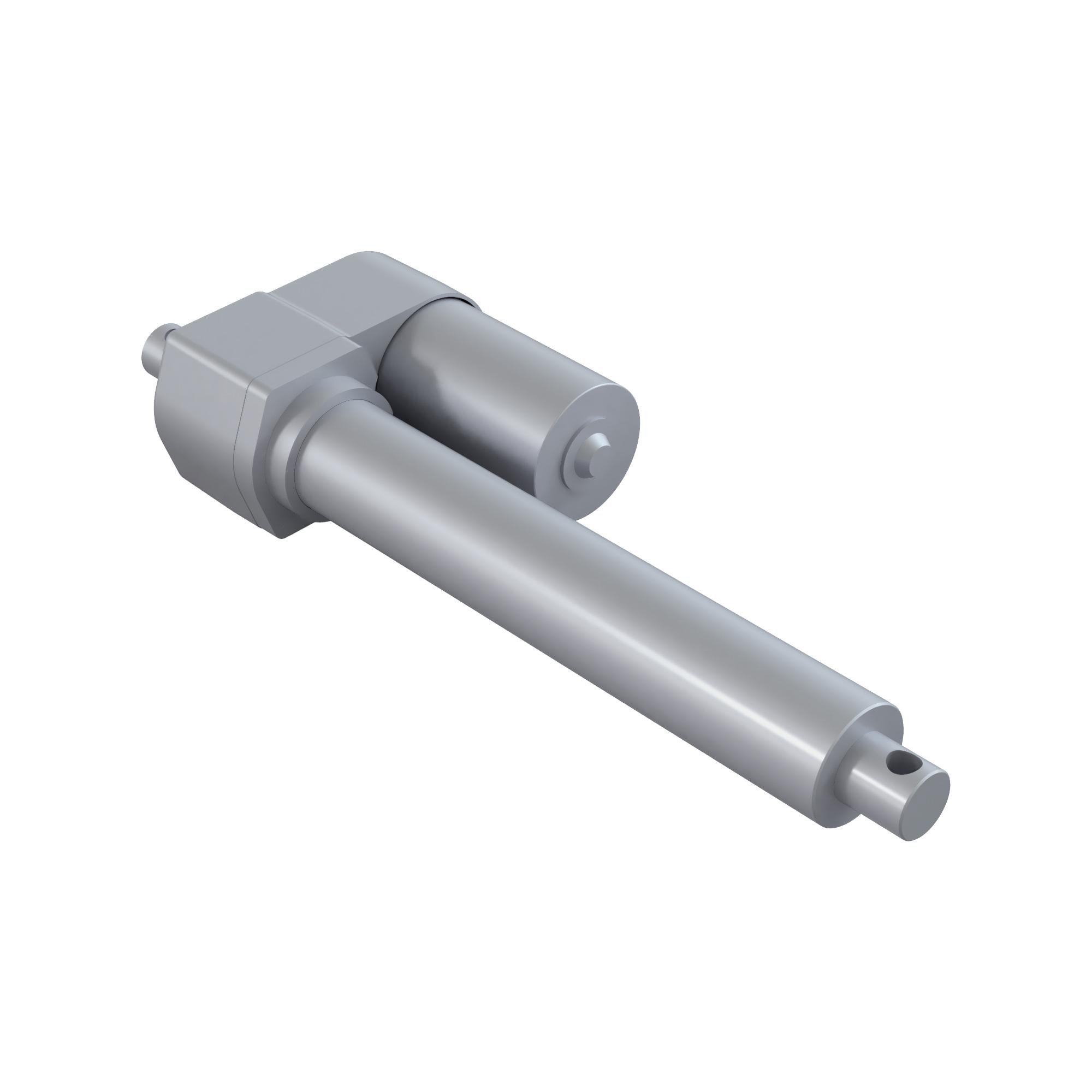 TAC05-2D20-8 | Linear Actuator, 24 VDC, 500 lbs, Clutch, 8'' Stroke image 1