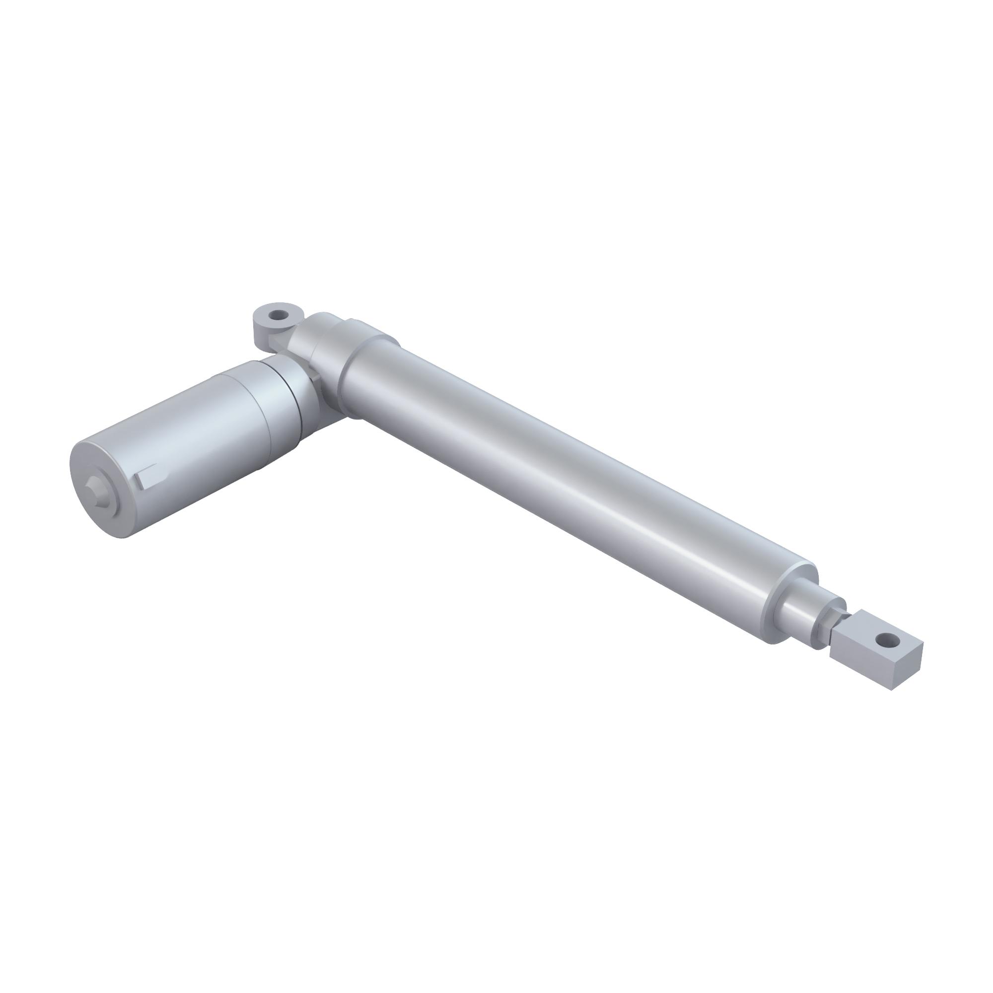 MPD3404-12 | Linear Actuator, 24 VDC, 250 lbs, Clutch, 12'' Stroke image 1