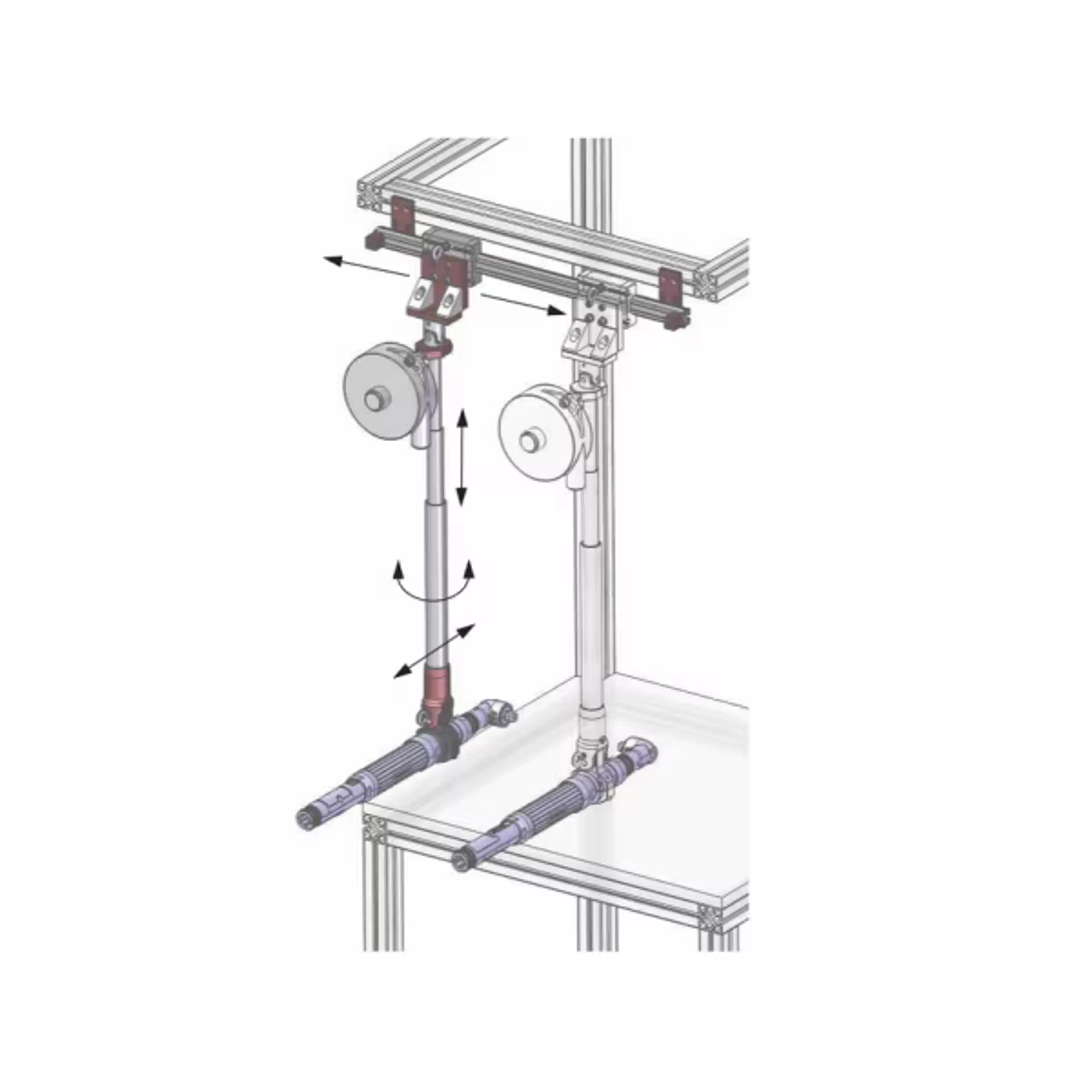 Flexarm DMF Series Carbon Telescoping Arms