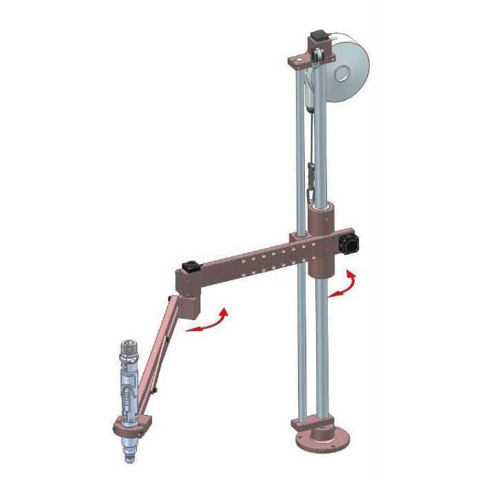 5200472 | BA 25 RPC | Articulated Tool Arm, 25 Nm, 2.2 kg max load, 460 mm range image 1