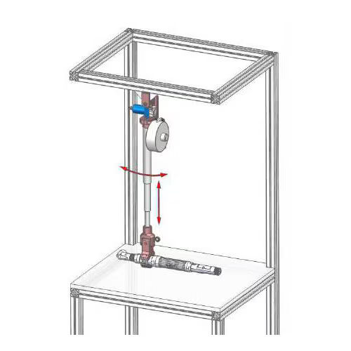 5200596 | DMF 30 LAPC/1500 | Carbon Telescoping Arm with P1 clamp, 30 Nm, 727 - 1500 mm image 1