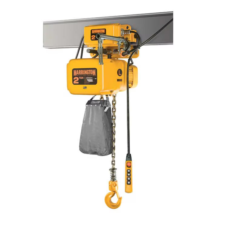 SNERP030C | SNERP030C-15 | Electric Trolley Hoist, plain, cmn spd, 6000 lb cap, 15 ft lift image 1