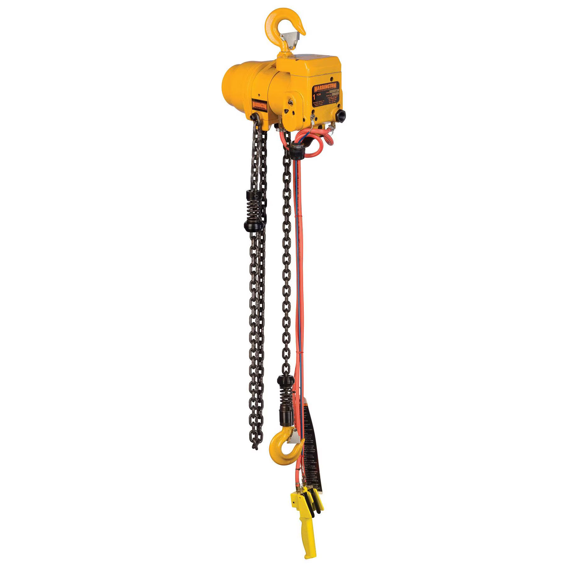 TCR10000P-2-10 | Air Chain Hoist, pendant, 20000 lb cap, 10 ft lift image 1
