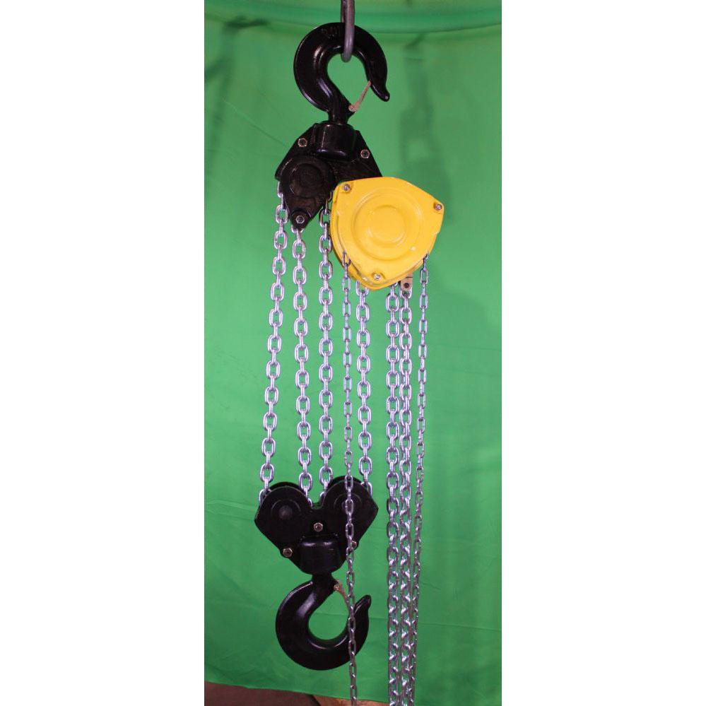 KM100VX | spark-resistant Manual Chain Hoist, 2200 lbs w/ Overload Clutch, base model image 3