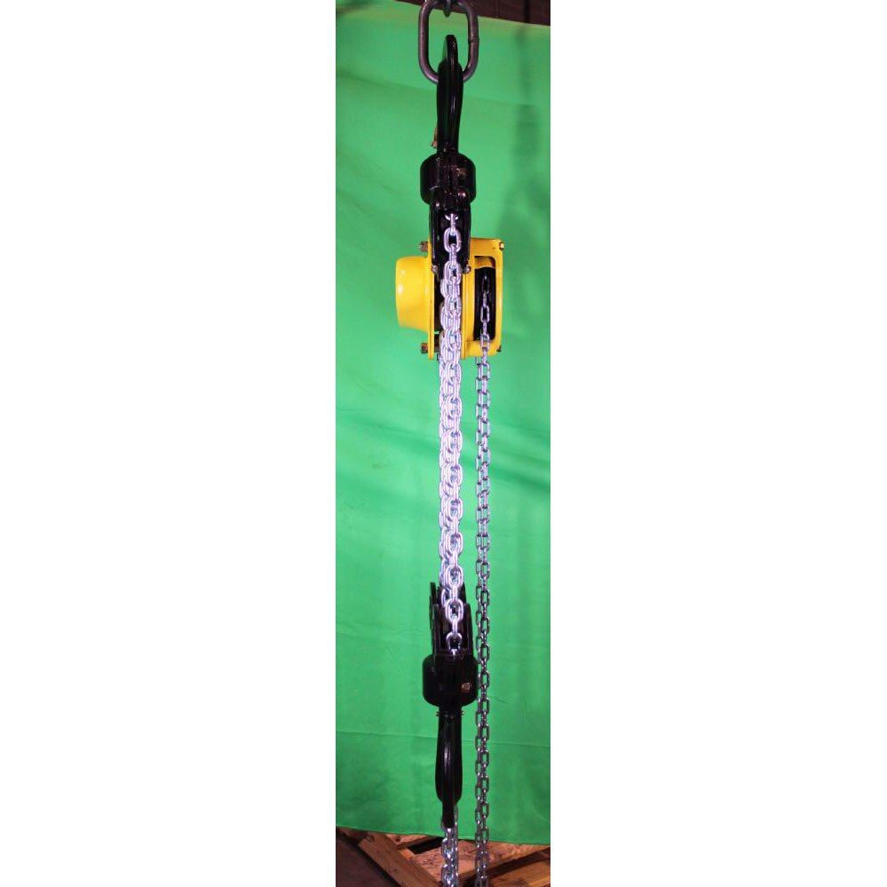 KM100VX | spark-resistant Manual Chain Hoist, 2200 lbs w/ Overload Clutch, base model image 1