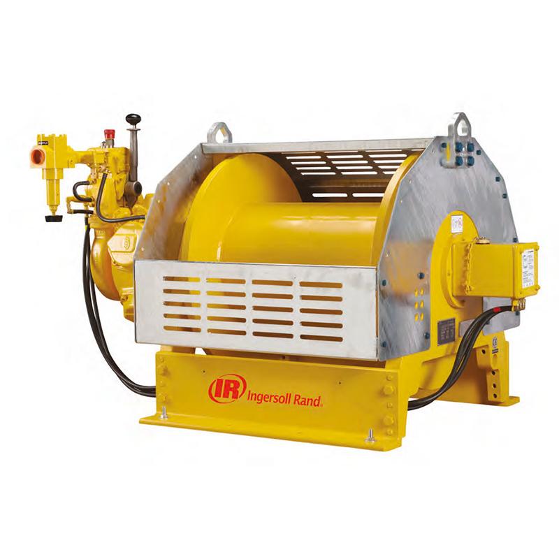 FA5i-20xx1 | Infinity Air Winch, 11000 lb capacity, 54 fpm, 1114 ft. Rope length image 1