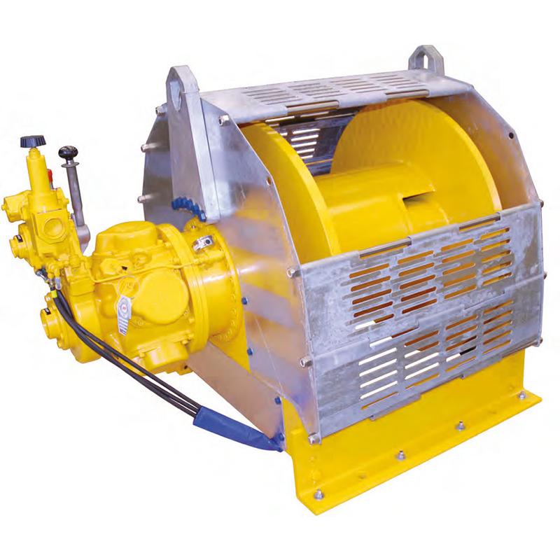 FA7Ti-20xx1 | Infinity Air Winch, 12600 lb capacity, 48 fpm, 1786 ft. Rope length image 1