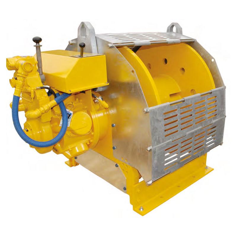 FA7TI-GL42XK1 | Infinity Guideline Air Winch, 3400 lb capacity, 159 fpm, 7480 ft. Rope length image 1
