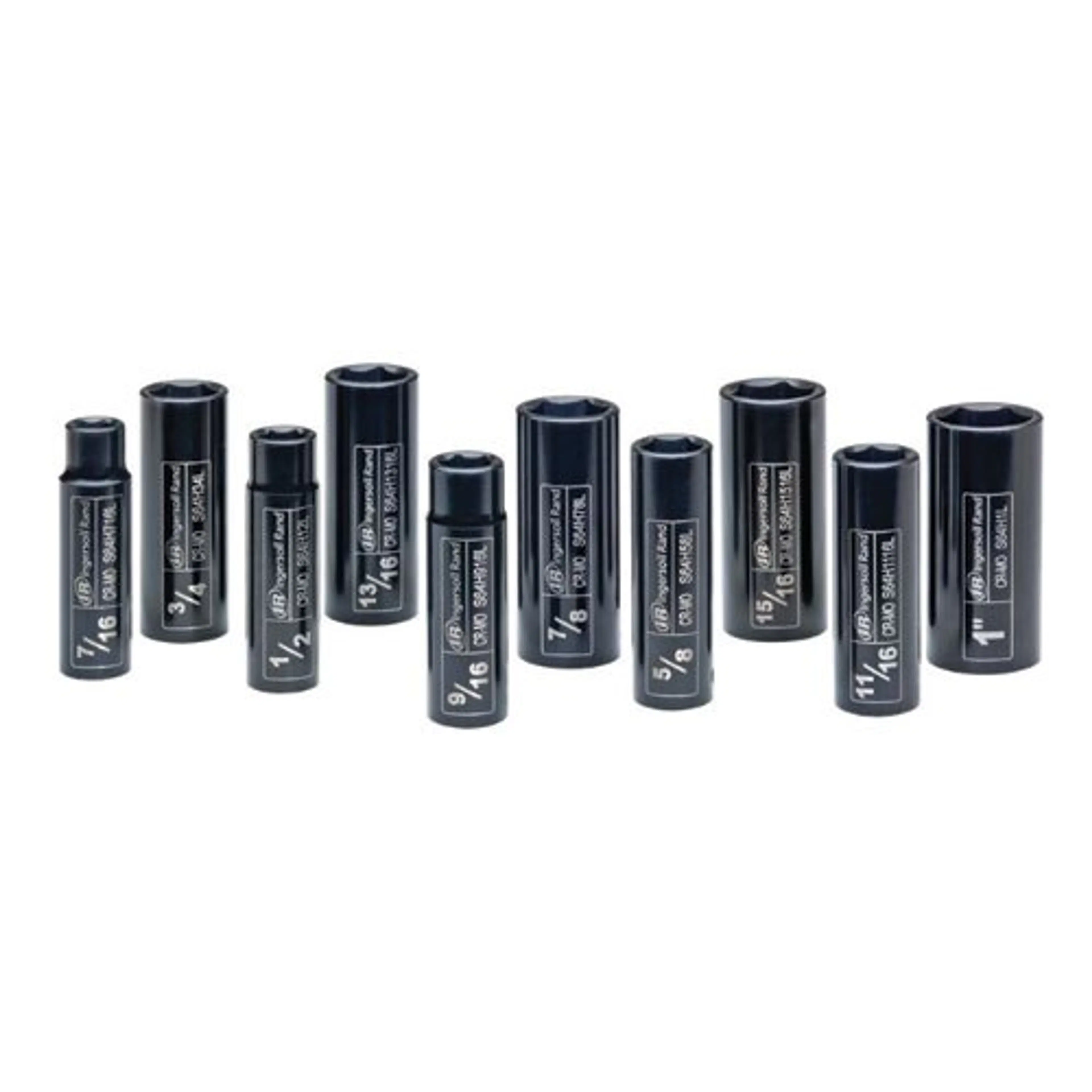 SK4H10LN | 10-piece 1/2 Inch Drive Deep Sae Socket Set