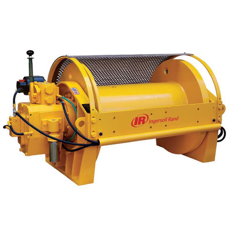 LS5000R-L | Heavy Air Winch, 11000 lb capacity, 33 fpm, 494 ft. Rope length image 1