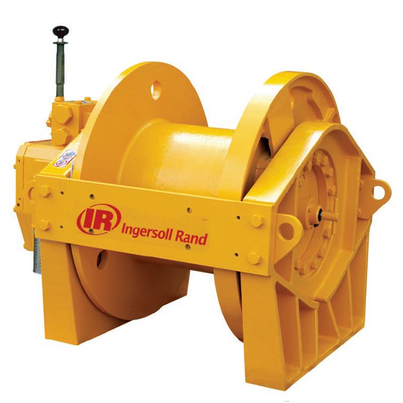 PS4000R-L | Heavy Air Winch, 5500 lb capacity, 23 fpm, 512 ft. Rope length image 1
