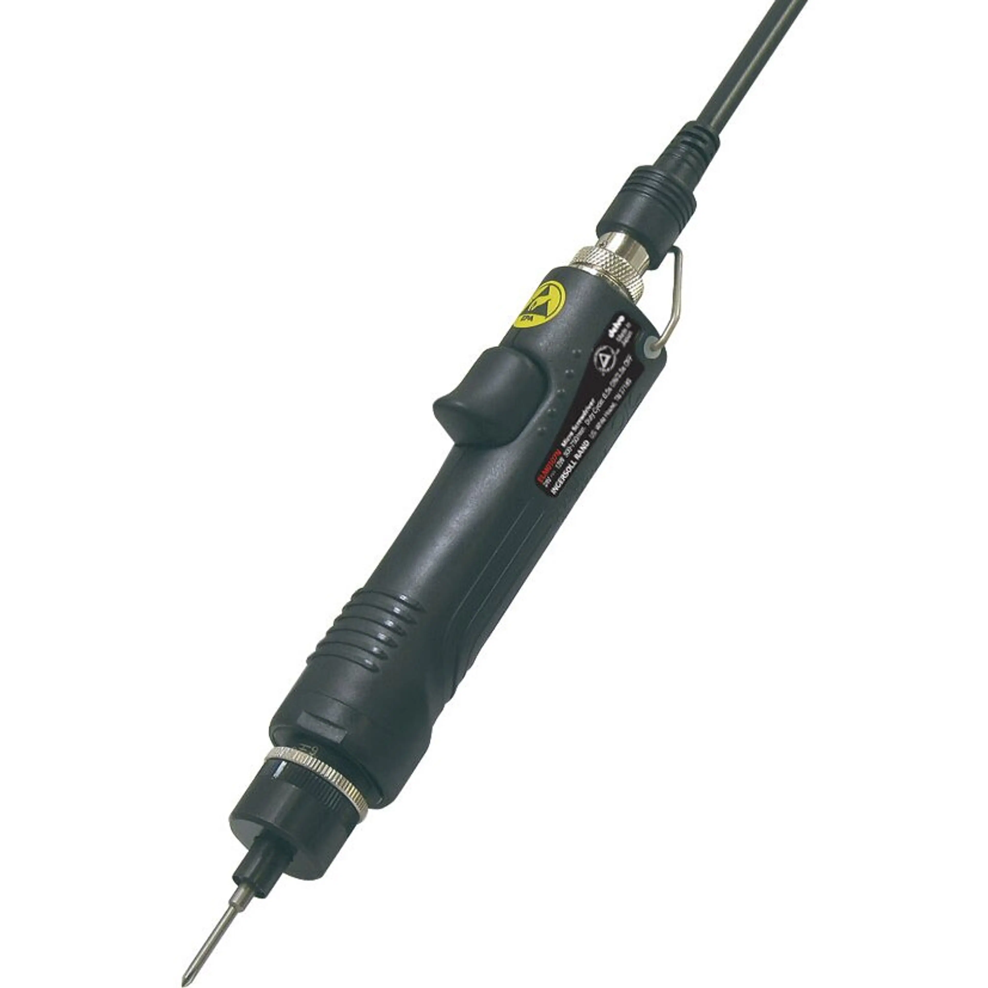 ELM0110N | 24V Micro Electric Screwdriver, Lever Start, 0.18 - 1.77 in lbs, 1000 rpm