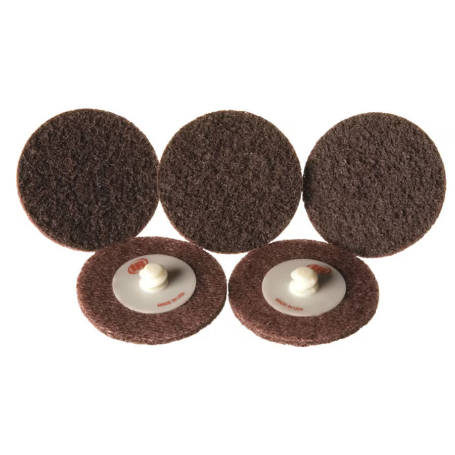 03A-MEDBR-25 | 3'' Surface prep disc - medium, maroon image 1