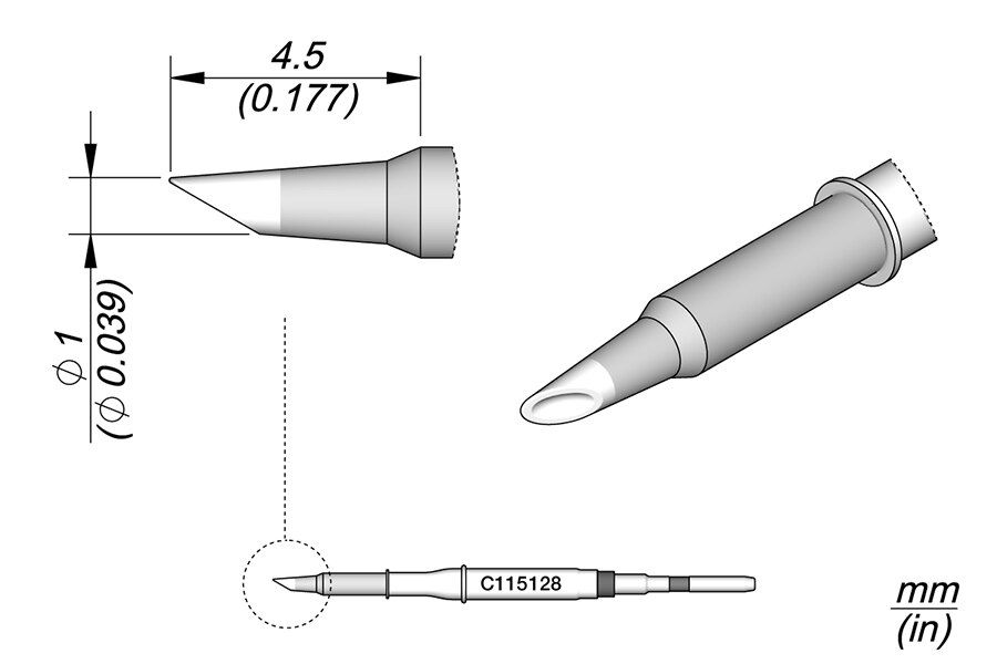 C115128 | Cartridge Spoon Ø1 image 1