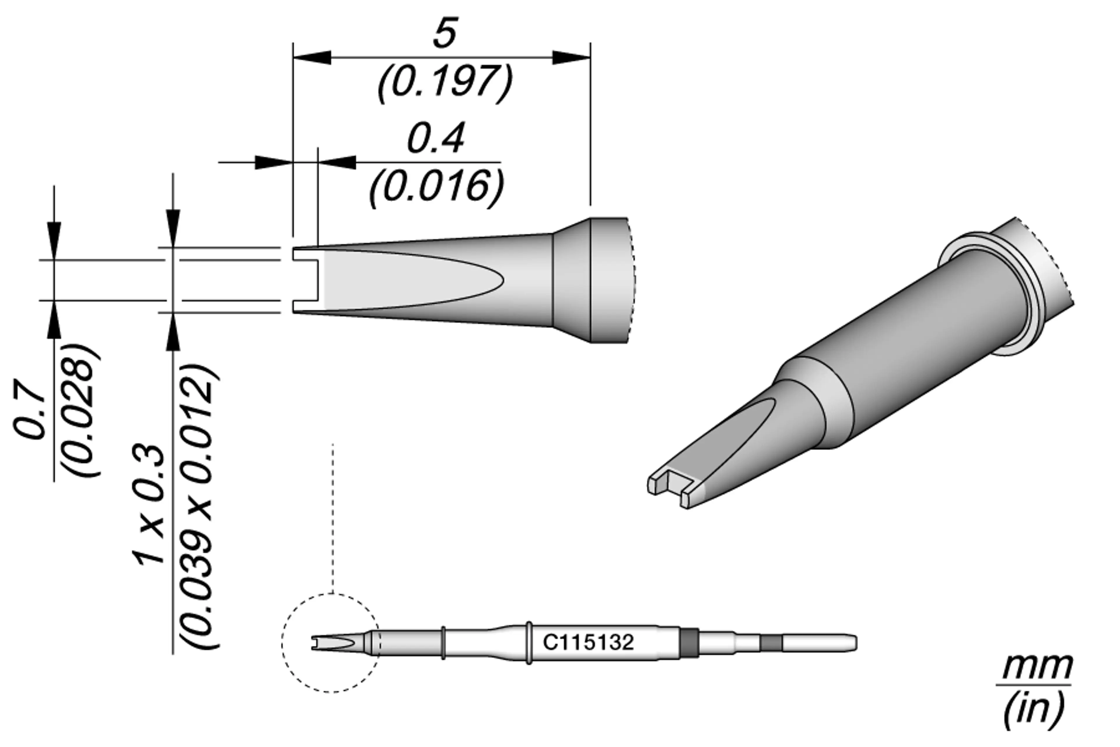 C115132 | Cartridge Chip for 0201