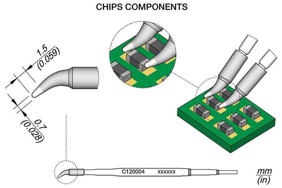 C120004 | Cartridge, Chip Ø0.7 S1 image 1