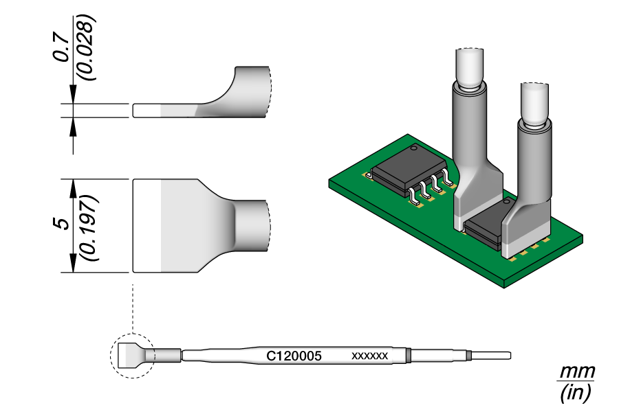C120005 | Cartridge, Dual in Line 5.0 image 1