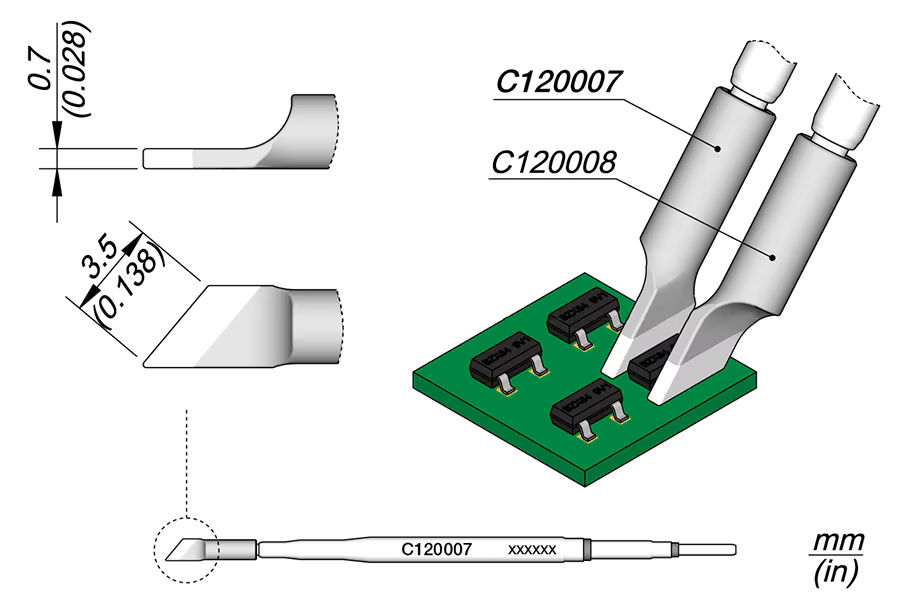 C120007 | Cartridge, Dual in Line 3.5Rig image 1