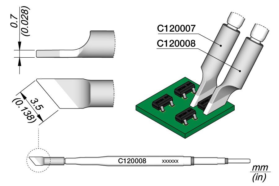 C120008 | Cartridge, Dual in Line 3.5Lef image 1