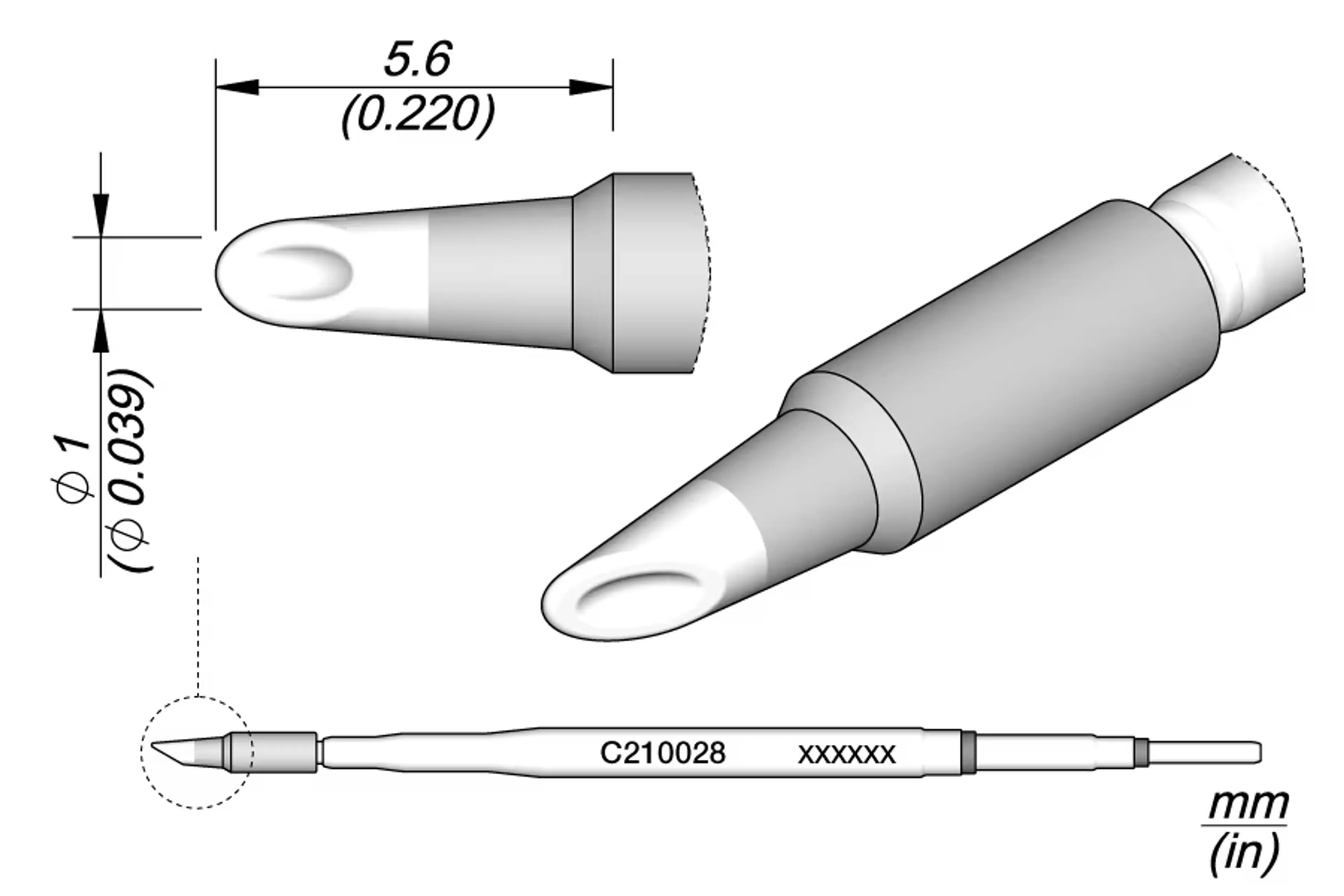C210028 | CARTRIDGE SPOON Ø1