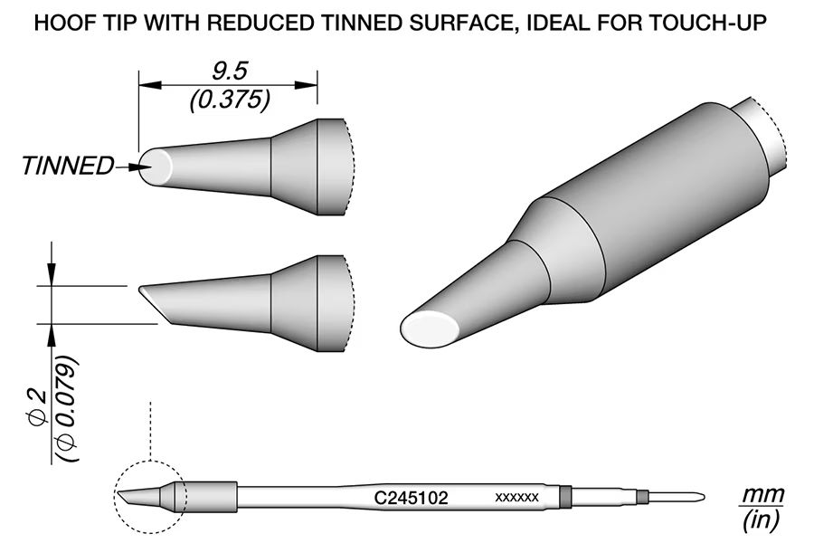C245102 | Cartridge, Bevel Ø2 image 1