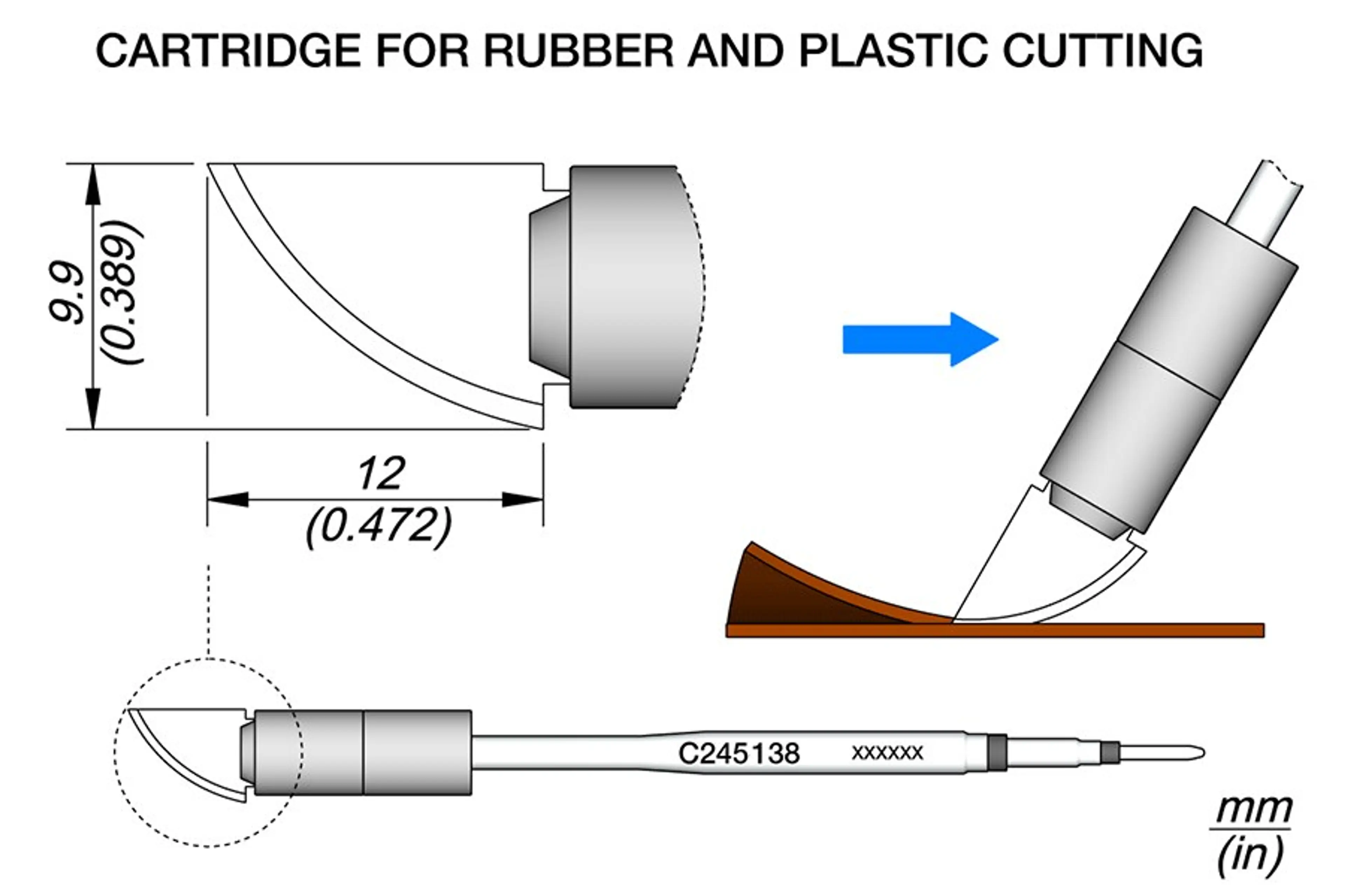 C245138 | Cartridge, Cutter 12.0