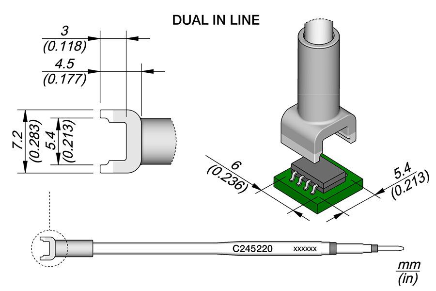C245220 | Cartridge, Tunnel 5.4 x 6.0 image 1
