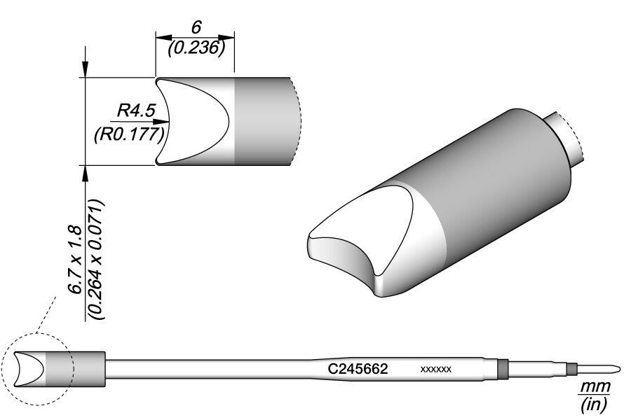 C245662 | Cartridge Pin/Connector R.4,5L image 1