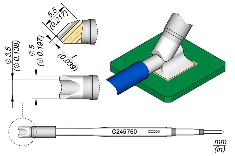 C245760 | Cartridge, Pin/Connector Ø3.5 image 1