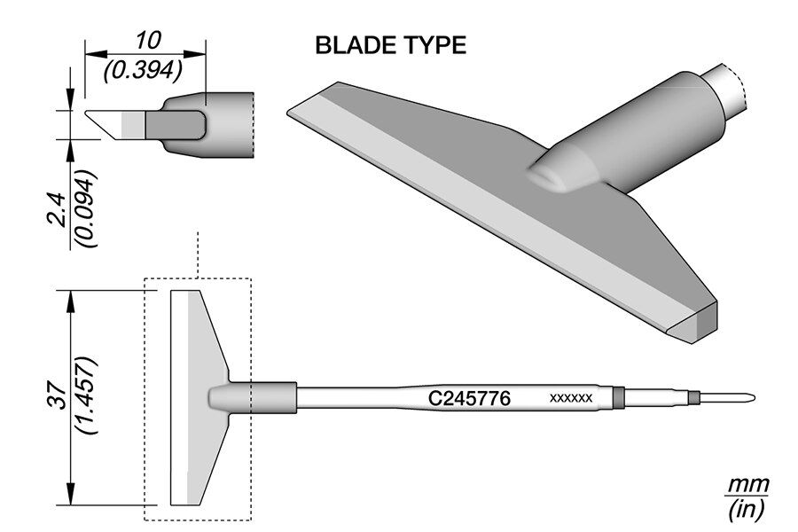 C245776 | Cartridge, Blade 37.0 image 1