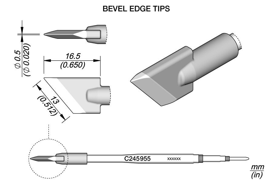 C245955 | Cartridge, Knife 13.0 x 0.5 image 1