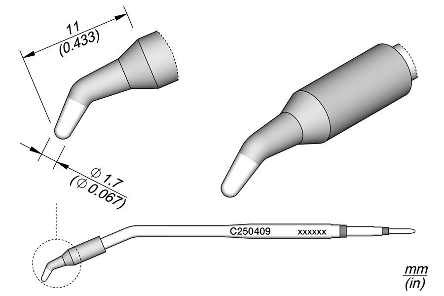 JBC C360 Desoldering Cartridges image 1