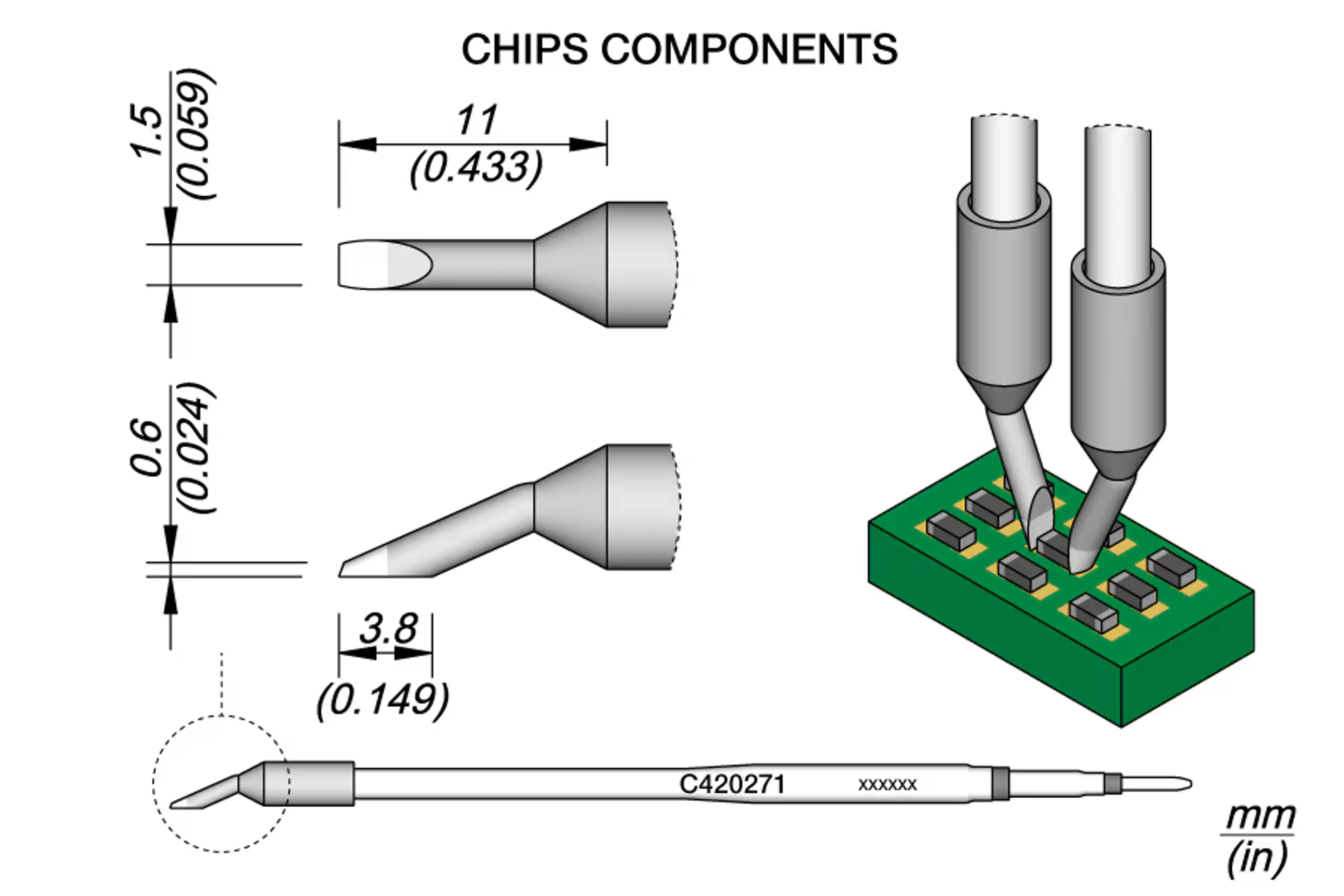 C420271 | Cartridge, Chip 1.5