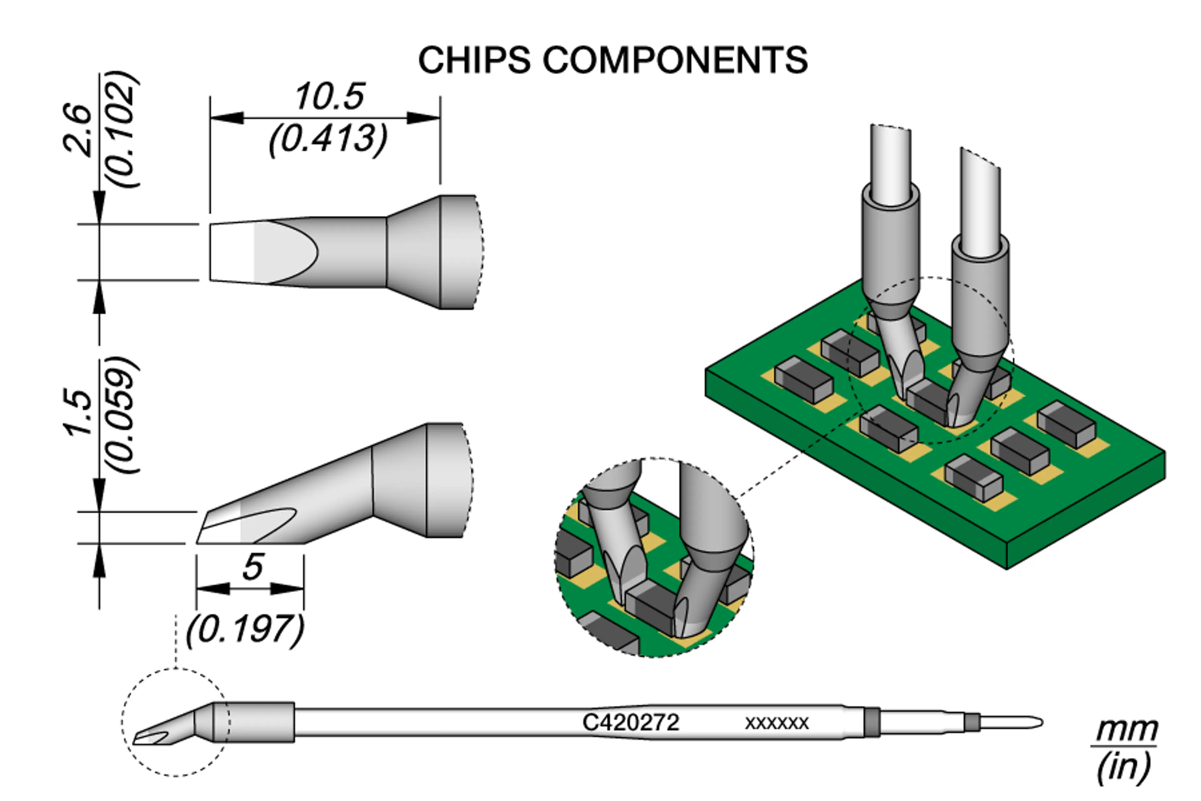 C420272 | Cartridge, Chip 2.6