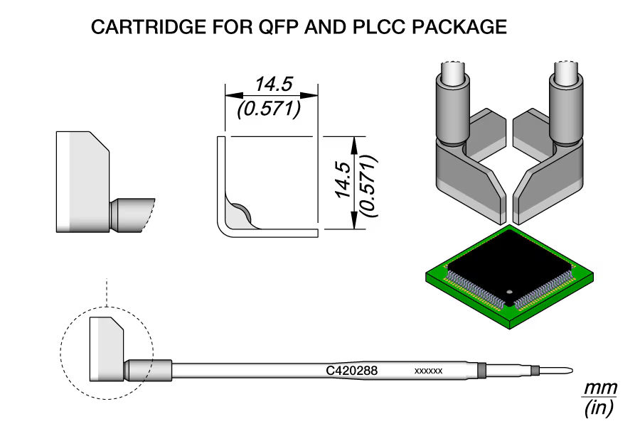 C420288 | Cartridge QFP 14.5 image 1