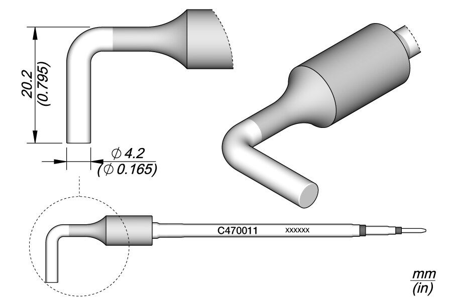C470011 | Cartridge, Hook Ø4.2 image 1