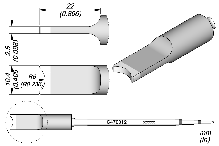 C470012 | Cartridge, Pin/Connector R.6 S1 image 1