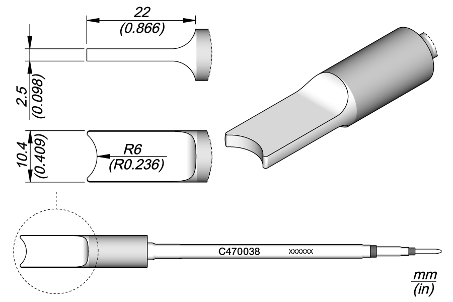 C470038 | Cartridge, Pin/Connector R.6 S2 image 1