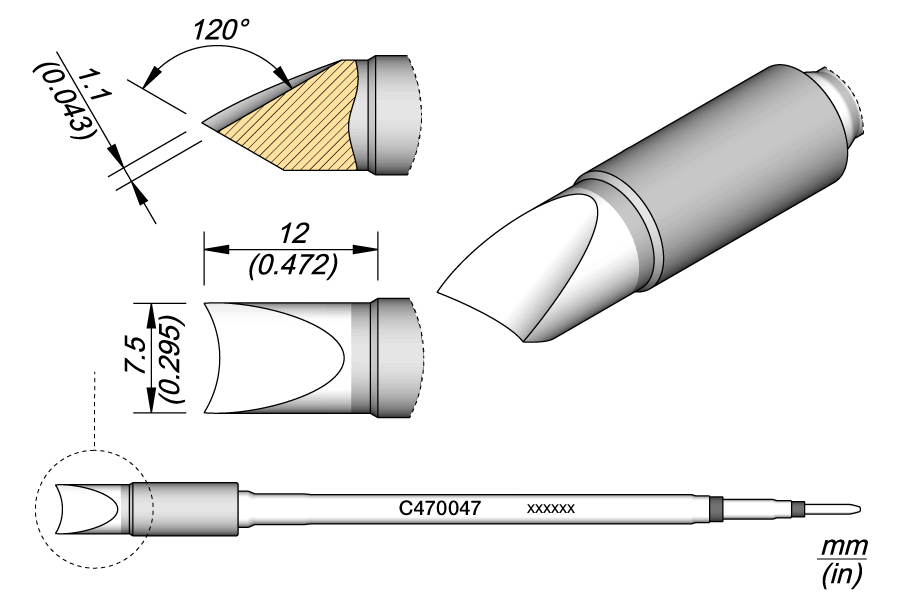 C470047 | Cartridge, Pin/Connector Ø14.0 image 1